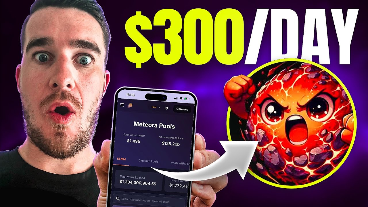 How to Make $300/Day on Memecoins Using Meteora (Full Tutorial)
