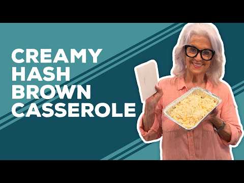 Paula Deen Hash Brown Quiche Casserole