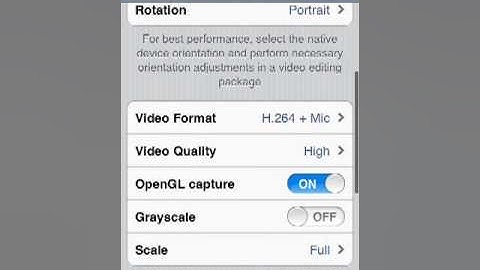 The Best Setting For Display Recorder