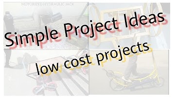 5 simple MECHANICAL ENGINEERING Project Ideas