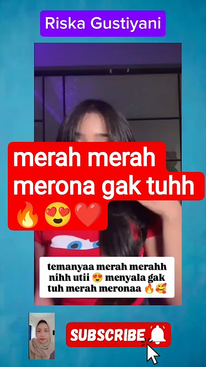 menyala gak tuh merah meronaa 🔥🔥😍