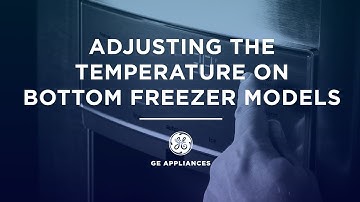French Door Refrigerator Temperature Controls