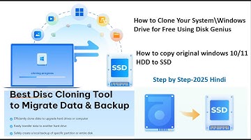 How to Clone Your System\Windows Drive for Free Using Disk Genius 2025