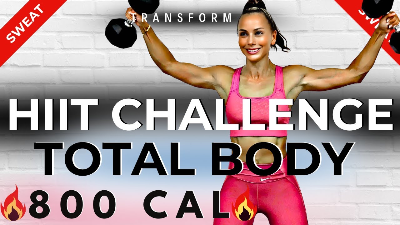 60-MIN INTENSE KILLER HIIT WORKOUT CHALLENGE + ABS | Weight Loss, Total Body Sculpt, Belly Fat Burn