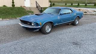 1970 Ford Mustang Mach 1 351 4 Speed