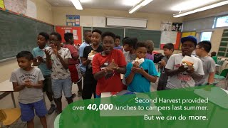 Second Harvest's Feeding Our Future summer camp meal program