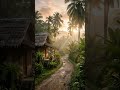 Peaceful Morning Village 🌿 Birds Singing & Relaxing Nature Sounds
