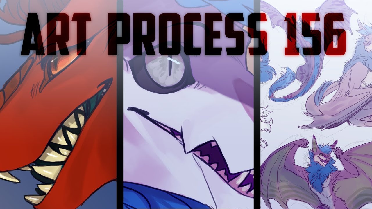 Speedpaint.156 headshot commissions (and sketchpage)