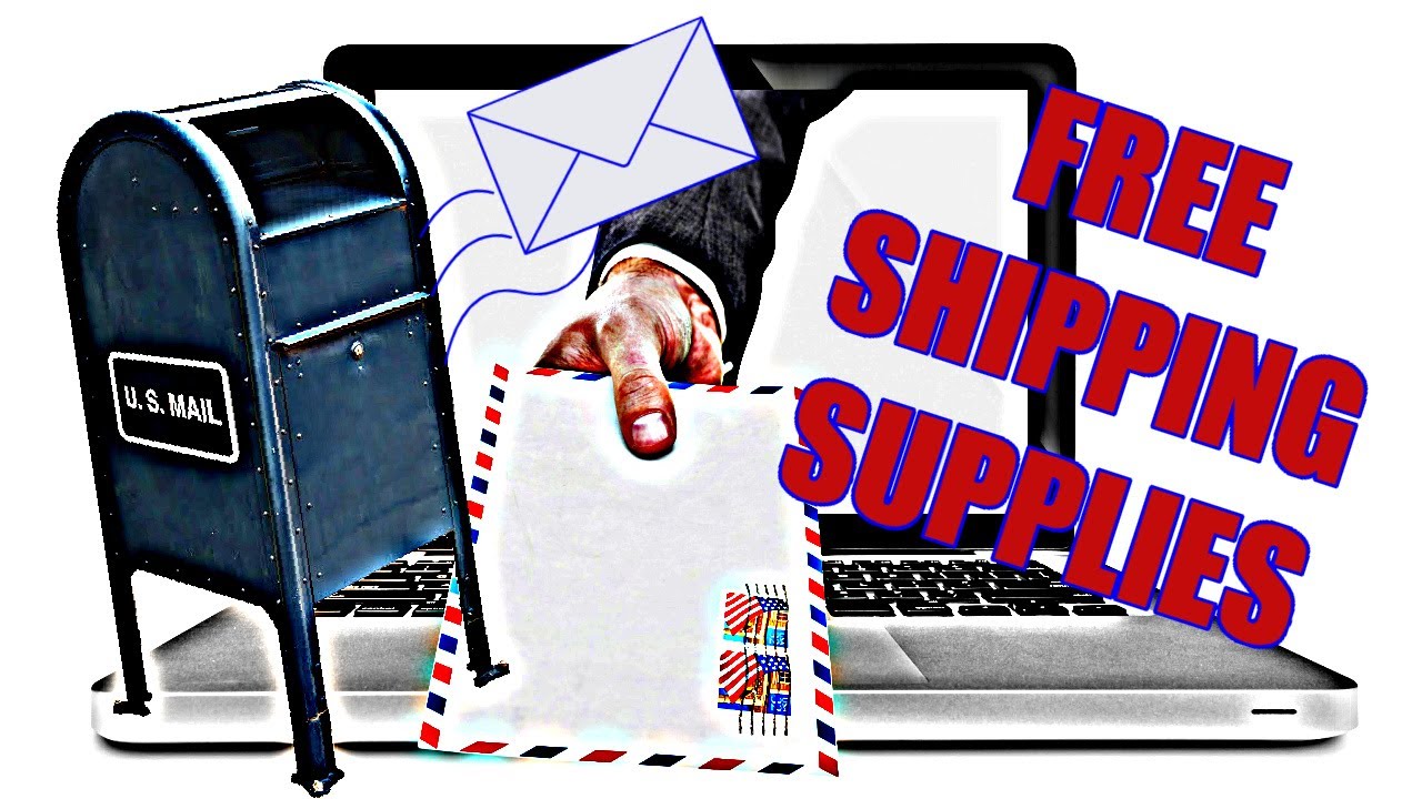 HOW TO GET FREE USPS SHIPPING SUPPLIES - YouTube
