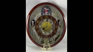 Seiko Melodies in Motion Hanging Wall Clock QXM481BRH - YouTube