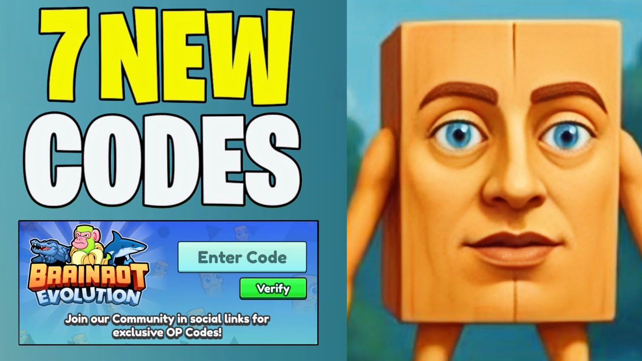 *NEW* All Working UPDATE 12 CODES FOR BRAINROT EVOLUTION CODES | ROBLOX ...