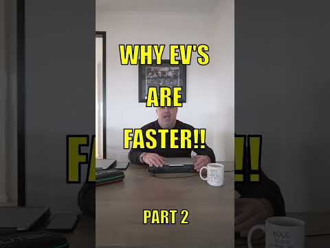 Why Tesla and EV's are faster!!!! #tesla #ev #byd
