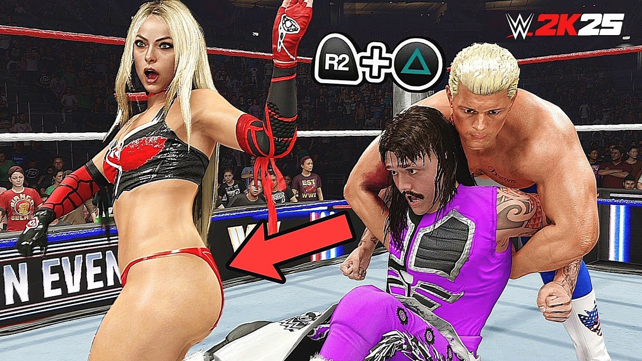 Лучшие грязные приёмы в WWE 2K25!