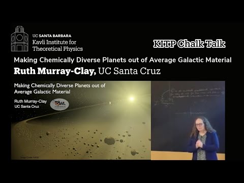 Making Chemically Diverse Planets out of Average Galactic Material | Ruth Murray-Clay (UCSC)