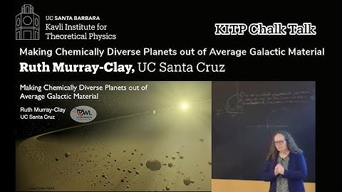Making Chemically Diverse Planets out of Average Galactic Material | Ruth Murray-Clay (UCSC)