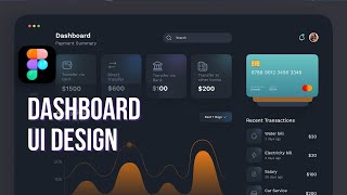 Dashboard UI Design in Figma | Step by Step Tutorial