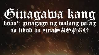 BACKSTAB - CARLITO,HOTSAUCE,ABUNAI ( LYRICS VIDEO ) SAGPRO KREW BACKSTAB - CARLITO,HOTSAUCE,ABUNAI ( LYRICS VIDEO ) SAGPRO KREW