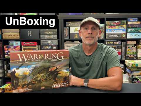 TDG: War of the Ring unboxing with Ray