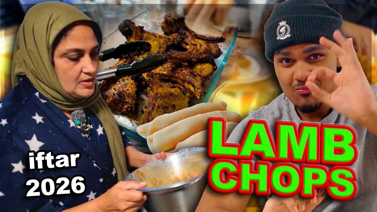 Ramadan 2026 Food Vlog| Lamb Chops & Patishapta Feast