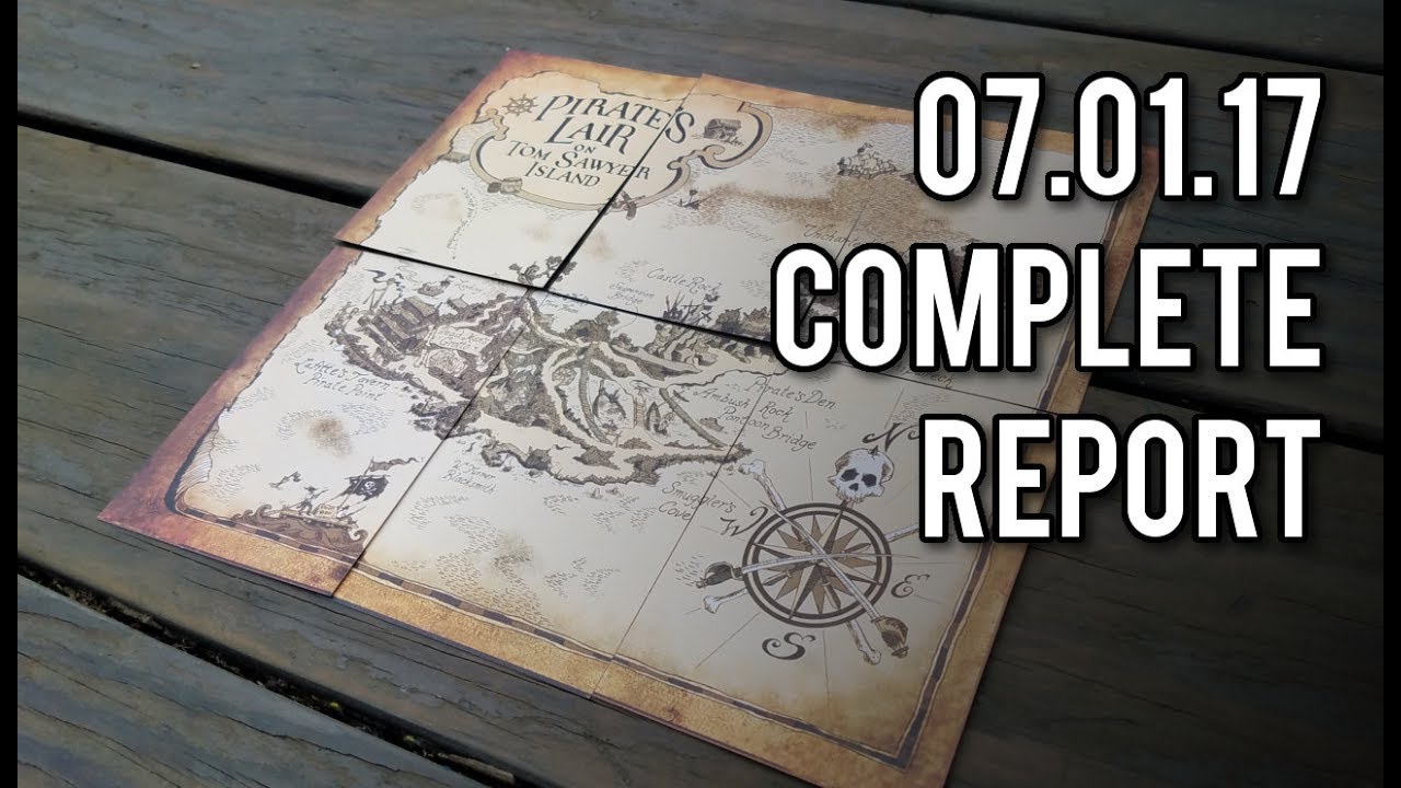 The week we went on a Rivers of America Card Quest  - 07/01/2017 - YouTube