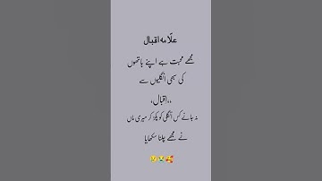 Urdu poetry Allama iqbal" New video please subscribe for more 🙏 #allamaiqbal #urdupoetry ur