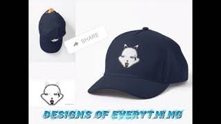 Halloween Cat Design On Caps Cap Style