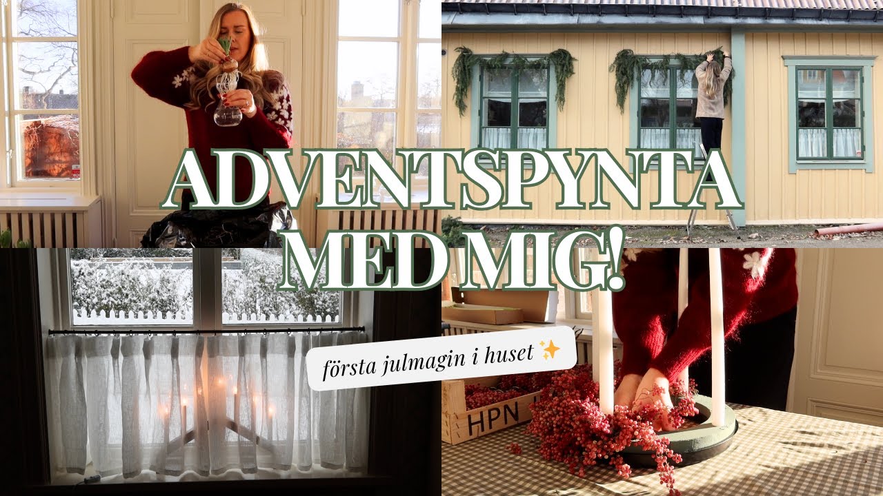 ADVENTSPYNTA MALMGÅRDEN | en mysig start på julen!