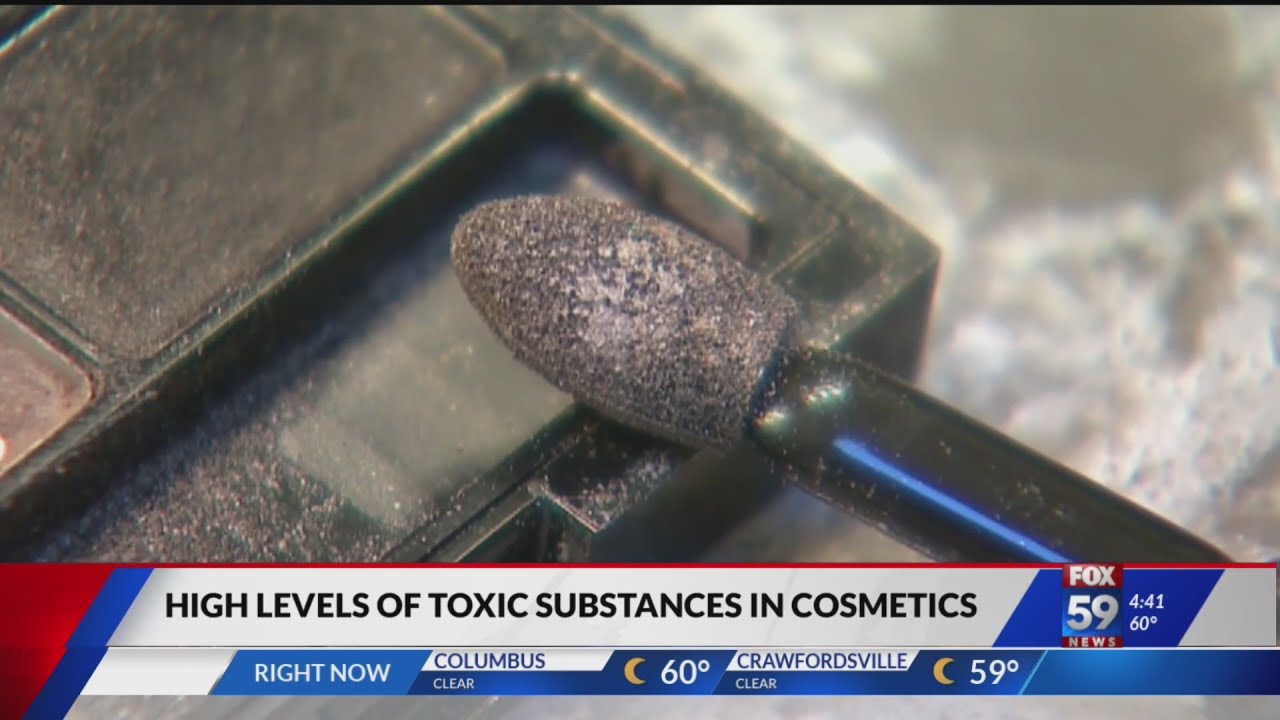 High levels of toxic substances found in cosmetics - YouTube
