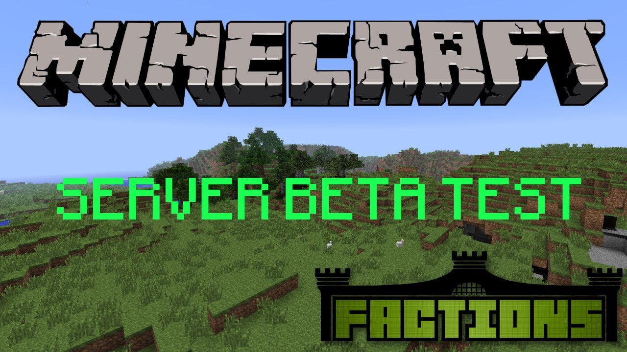 Join our Minecraft 1.7.9 faction server! - Free to play! [Beta testing]
