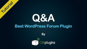 Learn how to create, post, develop a Q&A questions answers Wordpress blog system Plugin