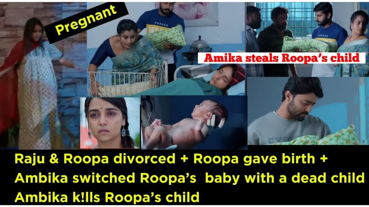 Roopa and Raju got divorced| Roopa is Pregnant For Raju| Driven by deceit zee world
