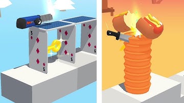 Slice it all game - walkthrough #Gameplay #sliceitall