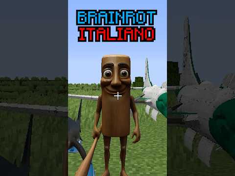 Minecraft, Pero Controlas Brainrot Italiano #shorts