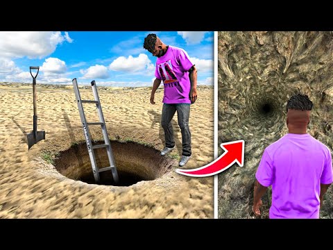 I Dug A Tunnel Under The Whole GTA 5 Map..