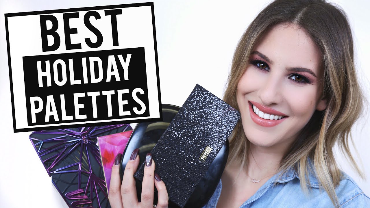 The BEST HOLIDAY Makeup PALETTES! | JamiePaigeBeauty