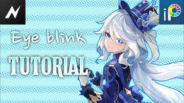Tutorial Eye blink | Manga animation| Node video [mmv] 