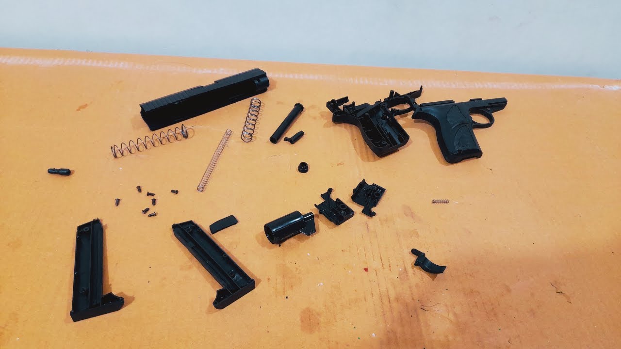 What's inside Air Soft toy Gun for Boys with Bullets