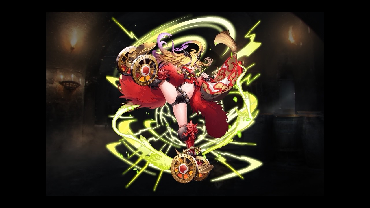 千年戦争アイギス 迅雷の娘シュン【通常スキル×覚醒スキル】