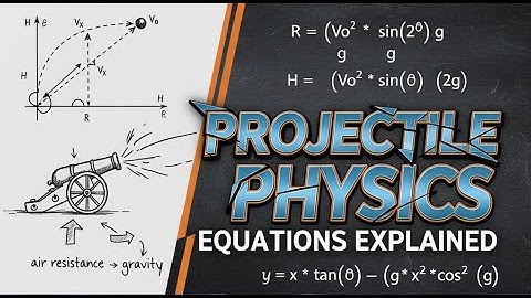 EVERYTHING PROJECTILE EXPLAINED IN ONE VIDEO! | PROJECTILE MOTION | 3000 SOLVED PROBLEMS IN PHYSICS