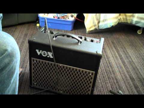 VOX DA15 modeling guitar amplifier MP4 practice digital solid state amp