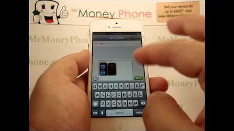 iPhone 5 - How to Text a Picture / Photo - Apple iPhone 5 - Tutorial #06