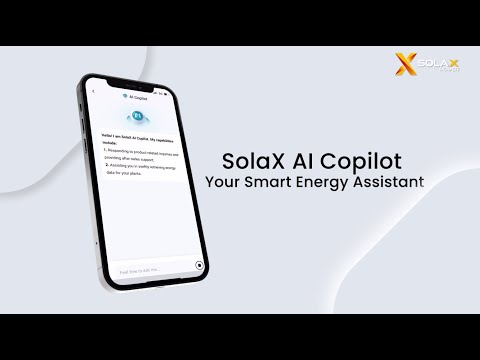 SolaX AI Copilot | Your Smart Energy Assistant - video from Solax Power