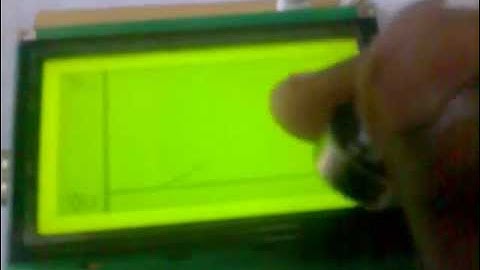 GLCD Demo 128x64 pix. KS0108 based GLCD and PIC