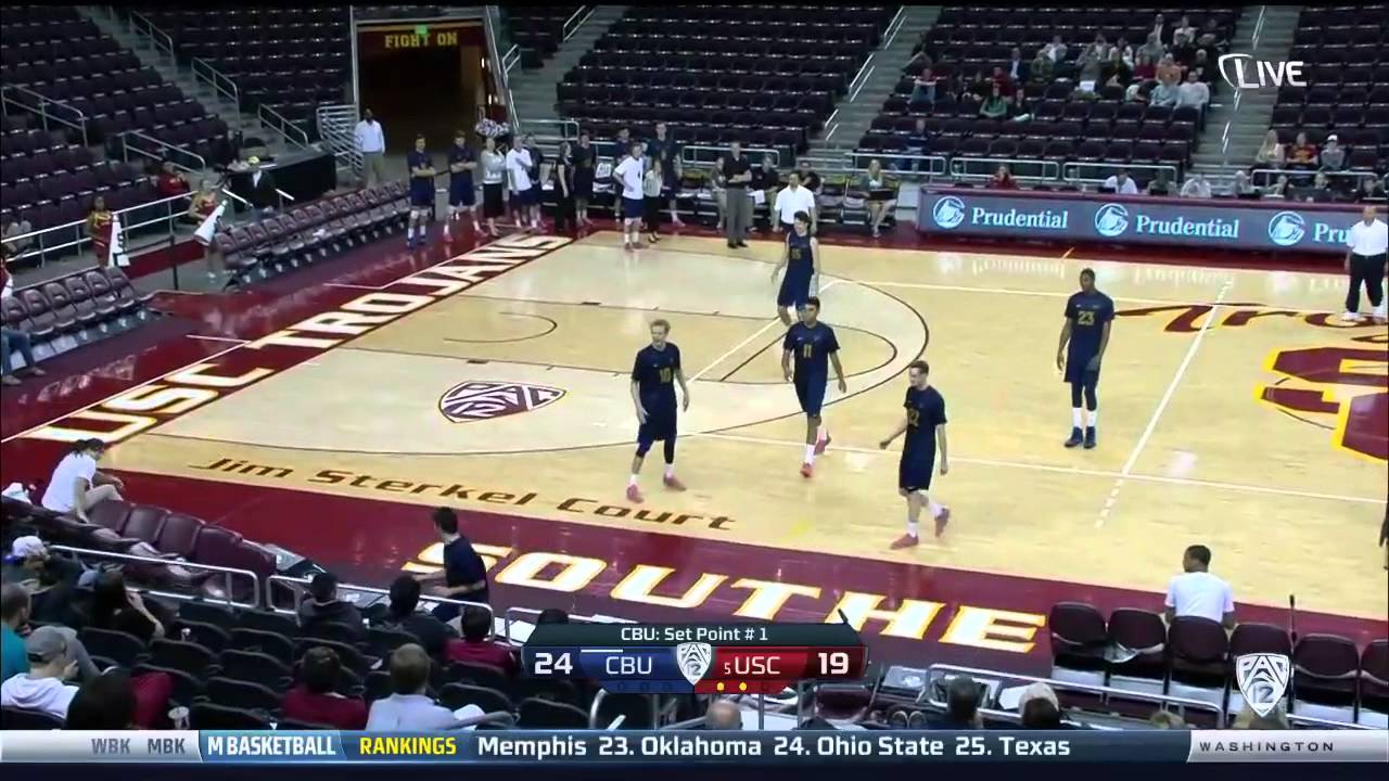 USC Men's Volleyball Not Top Ten Moment YouTube