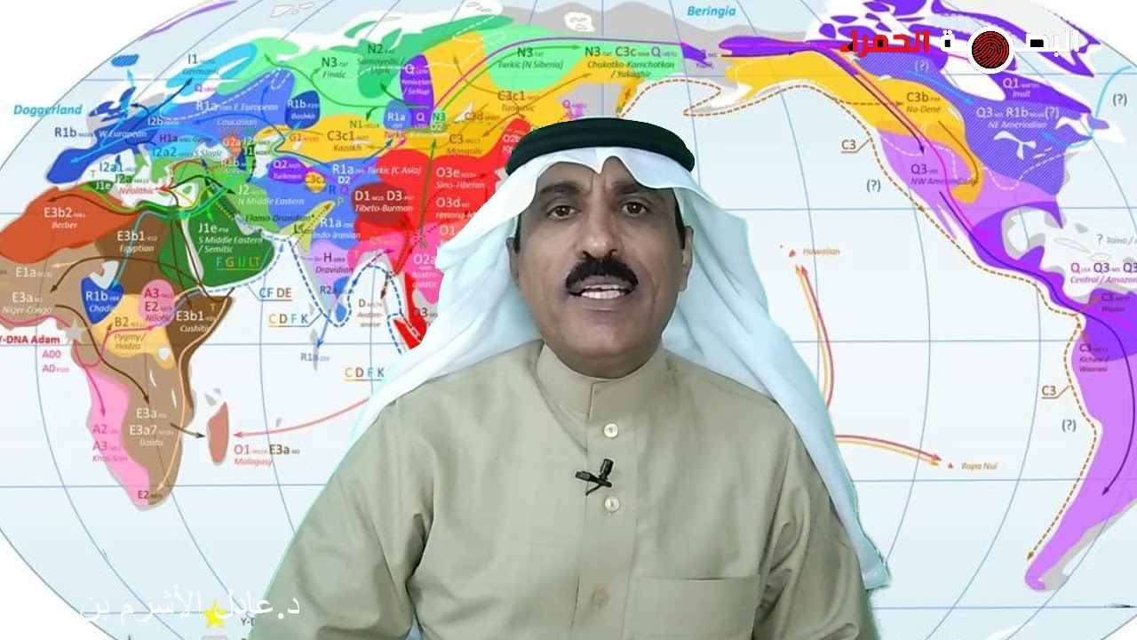 أبرز السلالات البشرية الموجودة اليوم على وجه الأرض والشعوب المنتمية لها.