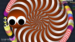 SLITHER.IO - EPIC SLITHER.IO SNAKE GAMEPLAY - VIRUS SKIN - WORLD RECORD screenshot 2