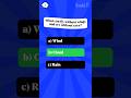 Tricky Quiz