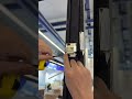 How to install the shower glass door