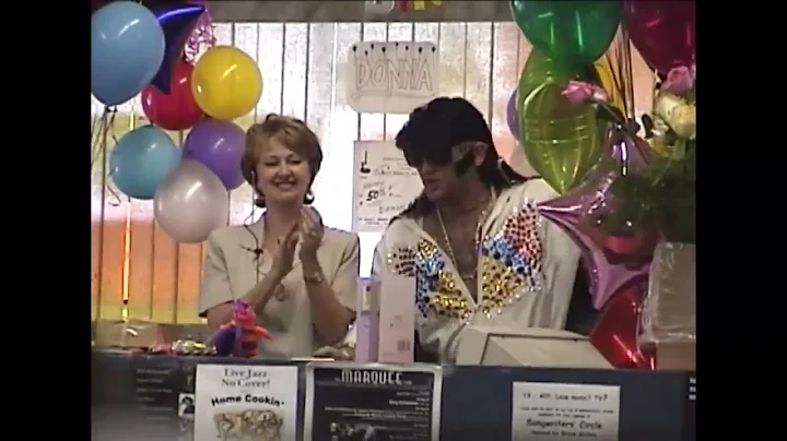 Donna Warner Meets Elvis on her 50th Birthday