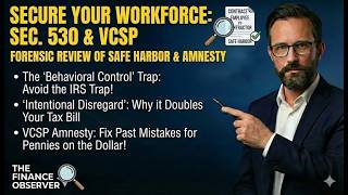 1099 Audit 2026: The $2,000 Threshold Trap & Section 530 Relief